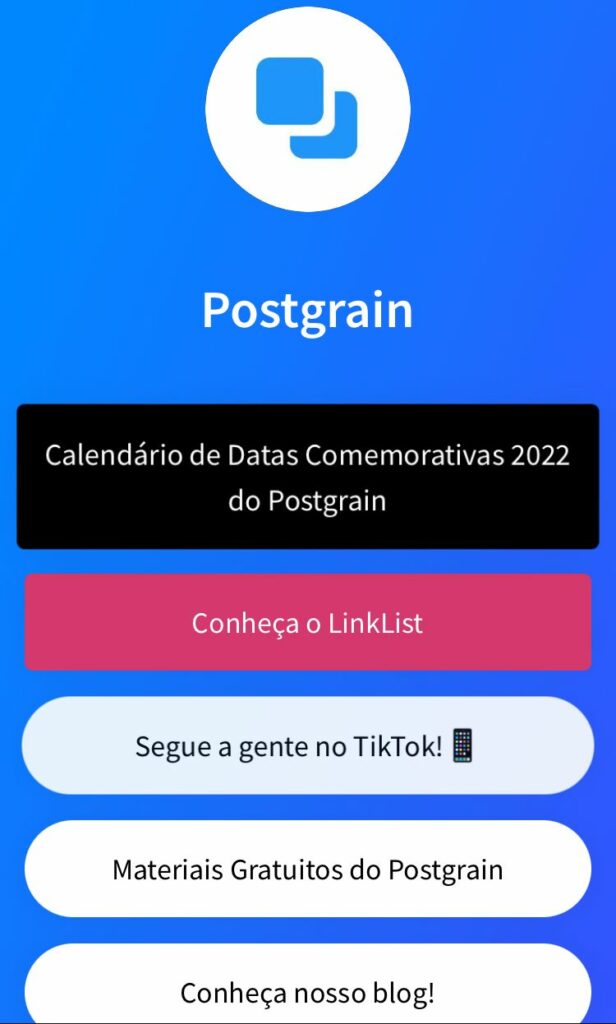 Postgrain linklist