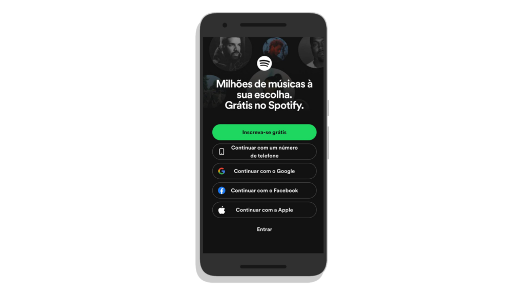 Cadastro Spotify